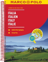 MARCO POLO Reiseatlas Italien 1:300.000 - 