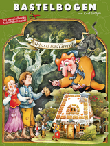 Hänsel und Gretel Bastelbogen - 