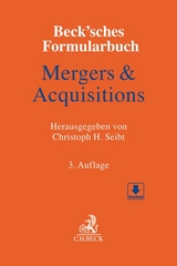 Beck'sches Formularbuch Mergers & Acquisitions - Seibt, Christoph H.