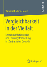 Vergleichbarkeit in der Vielfalt - Varvara Disdorn-Liesen