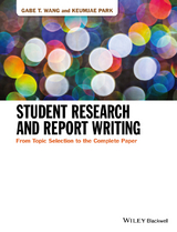 Student Research and Report Writing - Gabe T. Wang, Keumjae Park