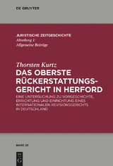 Das Oberste Rückerstattungsgericht in Herford - Thorsten Kurtz