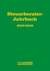 Steuerberater-Jahrbuch 2015/2016 - Fachinstitut der Steuerberater; Rödder, Thomas; Hüttemann, Rainer