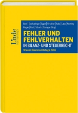 Fehler und Fehlverhalten in Bilanz- und Steuerrecht - 