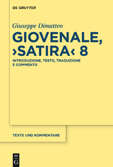 Giovenale, "Satira" 8 - Giuseppe Dimatteo