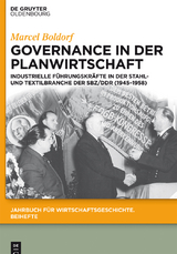 Governance in der Planwirtschaft - Marcel Boldorf