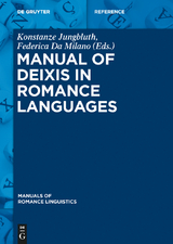 Manual of Deixis in Romance Languages - 