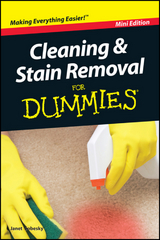 Cleaning and Stain Removal For Dummies, Mini Edition -  Janet Sobesky