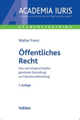 Öffentliches Recht - Frenz, Walter