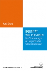 Identität von Personen -  Katja Crone