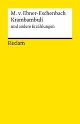 Krambambuli und andere Erzählungen -  Marie von Ebner-Eschenbach