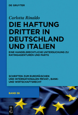 Die Haftung Dritter in Deutschland und Italien - Carlotta Rinaldo