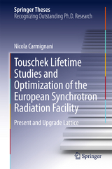 Touschek Lifetime Studies and Optimization of the European Synchrotron Radiation Facility - Nicola Carmignani