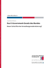 Das E-Government-Gesetz des Bundes - Julien Münchbach