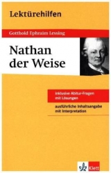 Lektürehilfen Gotthold Ephraim Lessing "Nathan der Weise" - Gerhard Sedding