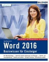 Word 2016 - Basiswissen - Inge Baumeister