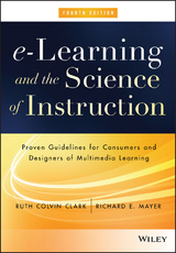 e-Learning and the Science of Instruction - Ruth C. Clark, Richard E. Mayer