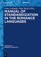 Manual of Standardization in the Romance Languages - 