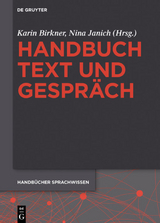 Handbuch Text und Gespräch - 