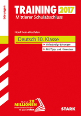 Training Zentrale Prüfung Realschule/Hauptschule Typ B NRW - Deutsch Lösungsheft - 