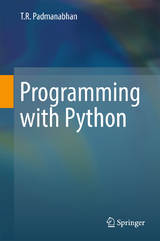 Programming with Python - T R Padmanabhan