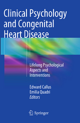 Clinical Psychology and Congenital Heart Disease - 