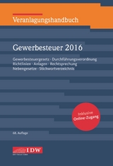 Veranlagungshandbuch Gewerbesteuer 2016 - Institut der Wirtschaftsprüfer