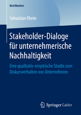 Stakeholder-Dialoge für unternehmerische Nachhaltigkeit - Sebastian Rhein