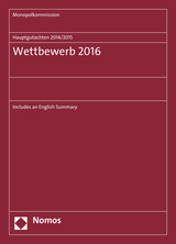 Hauptgutachten. Wettbewerb 2016 - Monopolkommission