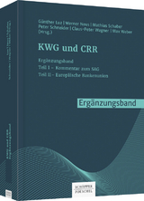 KWG und CRR. Ergänzungsband - 