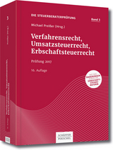 Verfahrensrecht, Umsatzsteuerrecht, Erbschaftsteuerrecht - Preißer, Michael