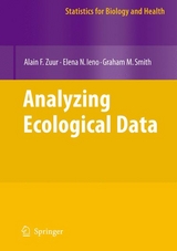 Analyzing Ecological Data - Alain Zuur, Elena N. Ieno, Graham M. Smith