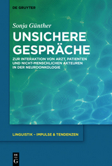 Unsichere Gespräche - Sonja Günther