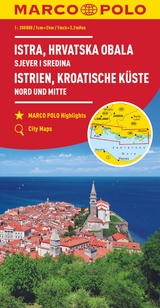 MARCO POLO Karte HR Istrien, Kroatische Küste 1:200 000