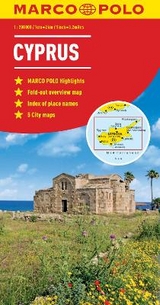 MARCO POLO Regionalkarte Zypern 1:200.000 - 