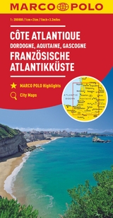 MARCO POLO Regionalkarte Französische Atlantikküste 1:300.000