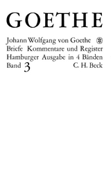 Goethes Briefe und Briefe an Goethe Bd. 3: Briefe der Jahre 1805-1821 - Johann Wolfgang von Goethe