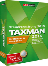 TAXMAN 2016 für Rentner & Pensionäre - 