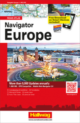 Navigator Europe Strassenatlas 1:800 000 - 