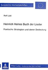 Heinrich Heines Buch der Lieder - Rolf Lüdi