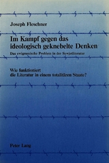 Im Kampf gegen das ideologisch geknebelte Denken - Joseph Fleschner