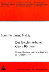 Das Geschichtsdrama Georg Büchners