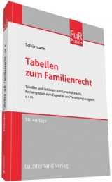 Tabellen zum Familienrecht - 