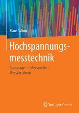 Hochspannungsmesstechnik - Klaus Schon