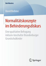 Normalitätskonzepte im Behinderungsdiskurs - David Brehme