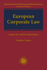 European Corporate Law - 