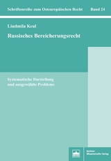 Russisches Bereicherungsrecht - Liudmila Keul