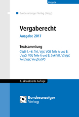 Vergaberecht - Ausgabe 2017