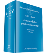 Gemeinschaftsgeschmacksmuster - Ruhl, Oliver; Tolkmitt, Jan