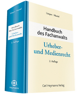 Handbuch des Fachanwalts Urheber- und Medienrecht - Limper, Josef; Musiol, Christian